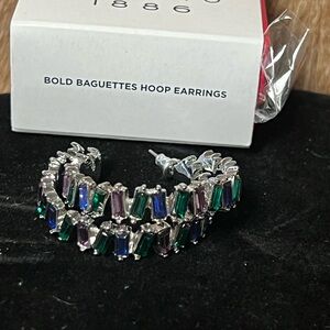 Avon Multicolor Hoop Earrings